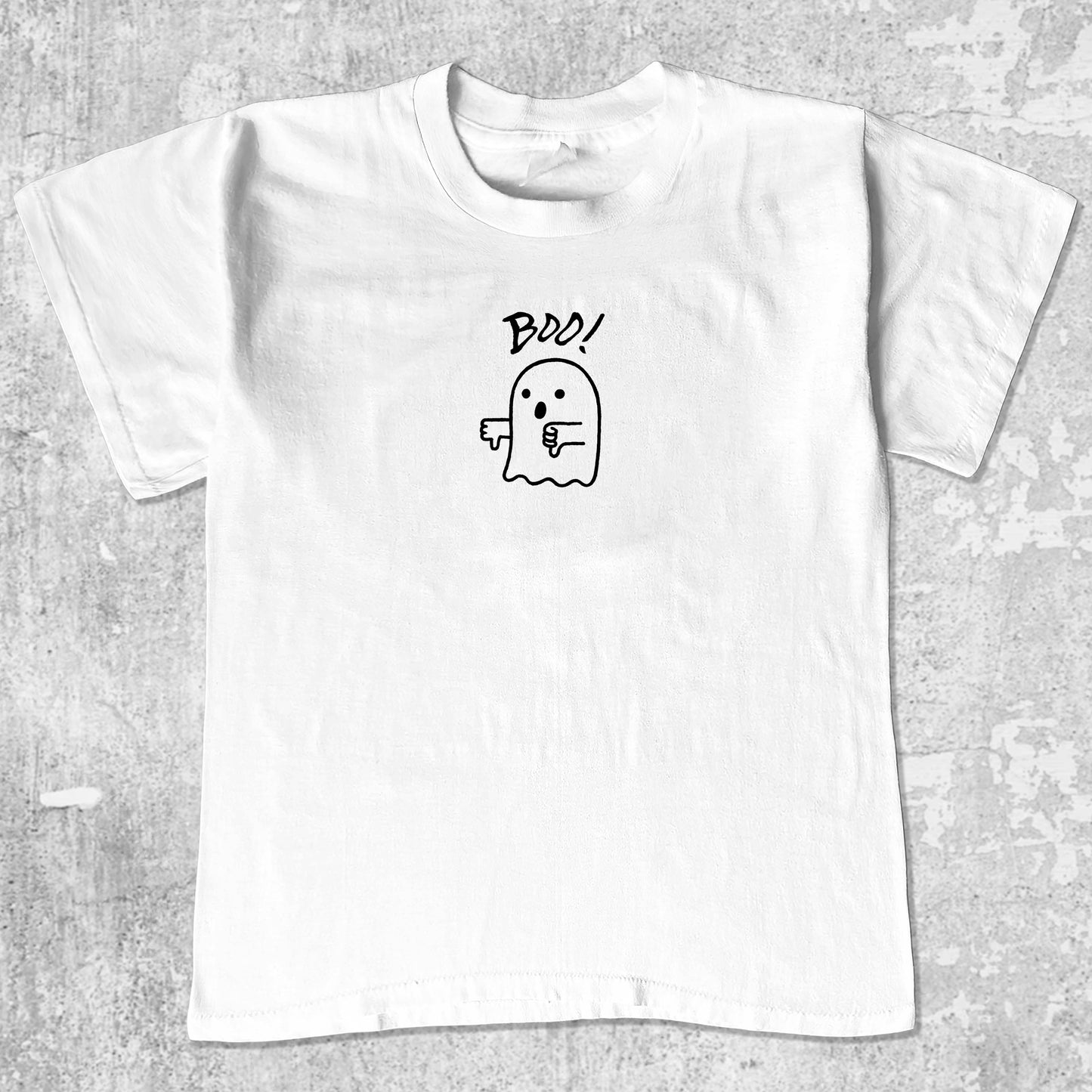 Boo Halloween unisex graphic t-shirt. Vintage trending meme tee. Funny and unique graphic tees. Boo Halloween graphi tee White 1